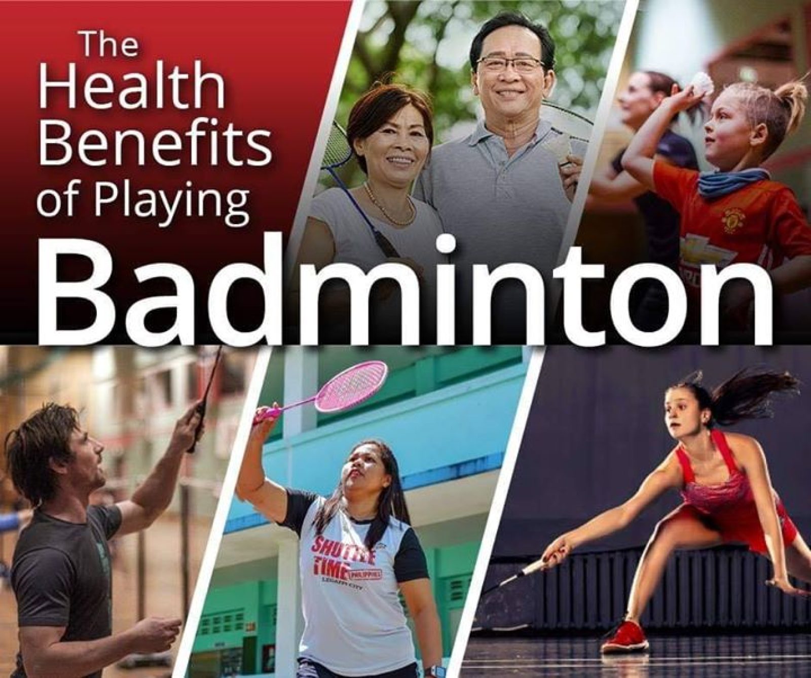 DID YOU KNOW? Due to the running, lunging, diving and hitting elements, playing #badminton…