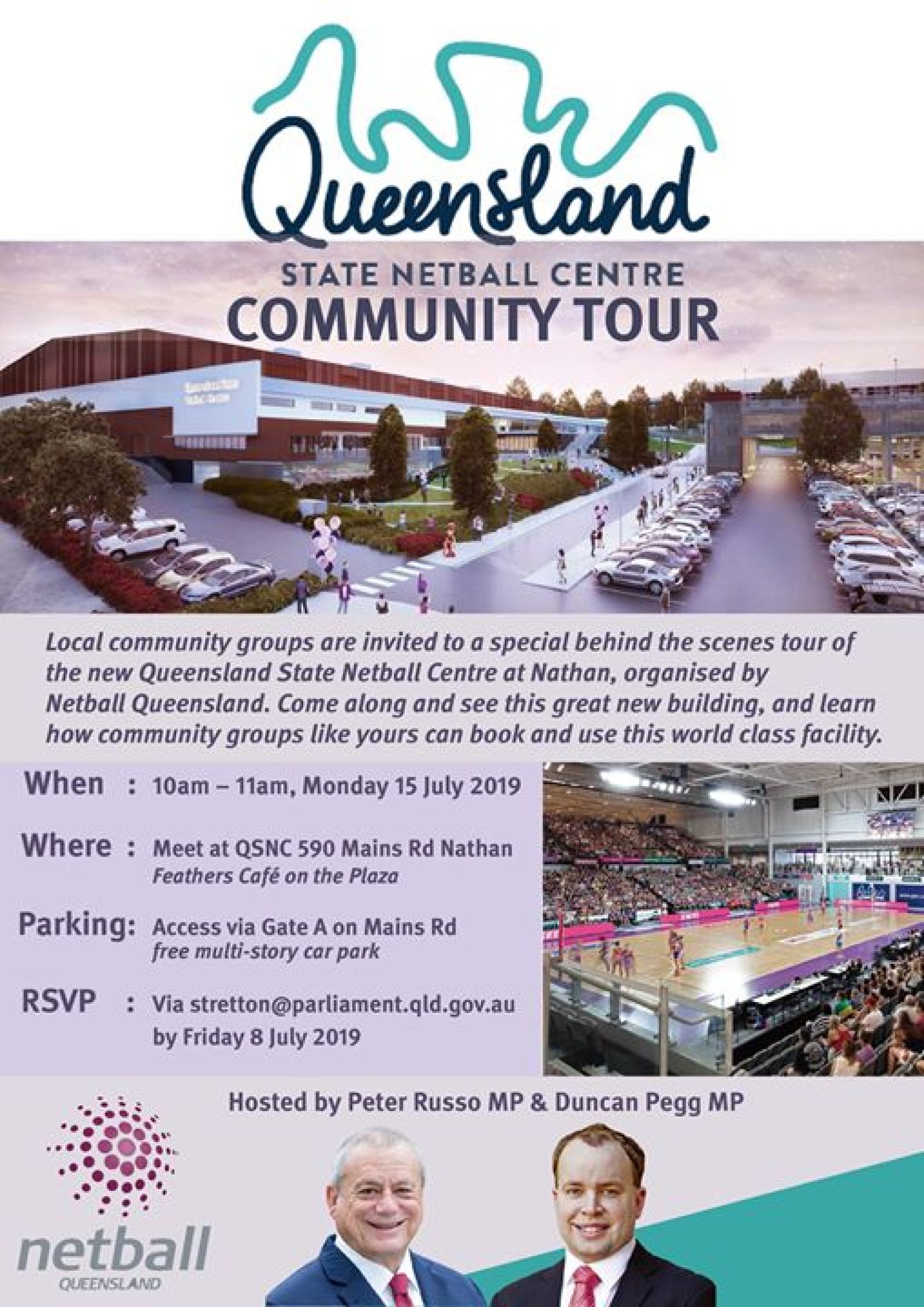 The new $44 million State Netball Centre is already bringing significant benefits to our…