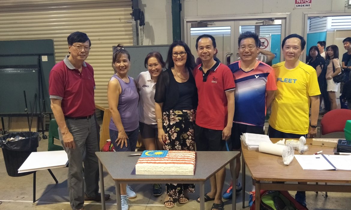 Special thanks to Cr Kim Marxwho came over today to celebrate Malaysia Day with…