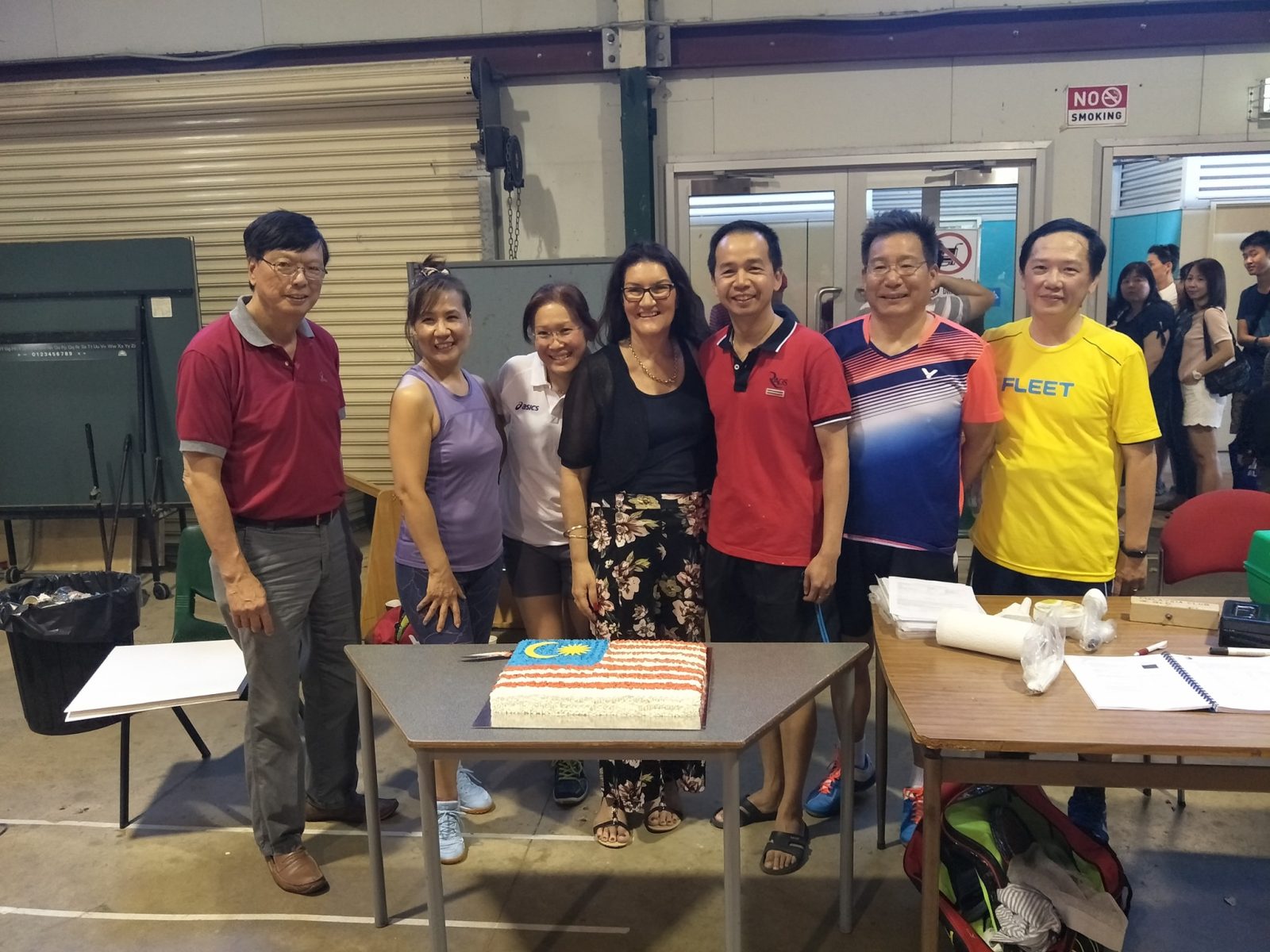 Special thanks to Cr Kim Marxwho came over today to celebrate Malaysia Day with…