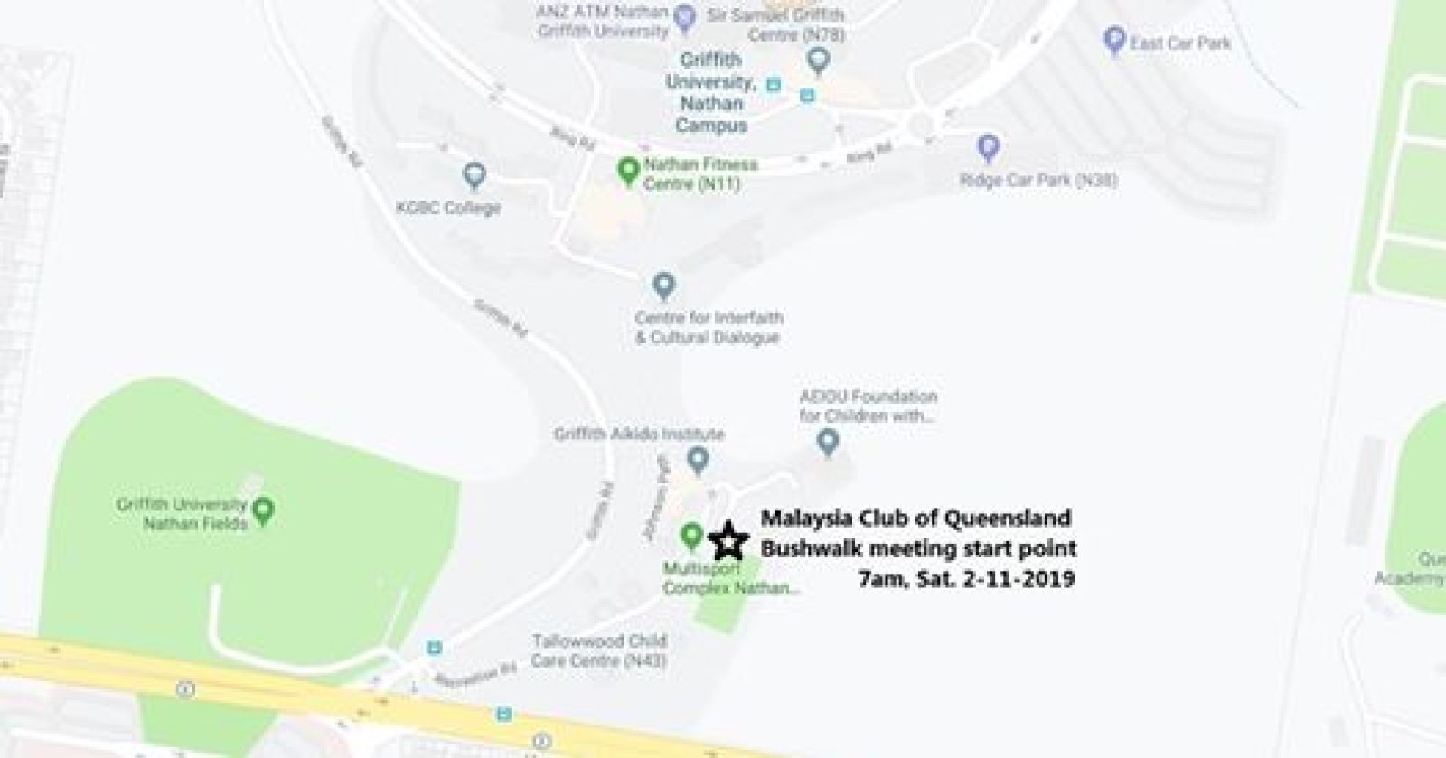 Malaysia Club of Queensland (MCQ) – Bushwalk & Breakfast Get Tog
