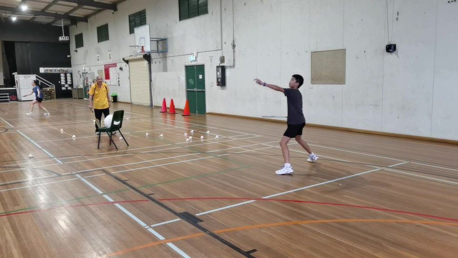 Beginner on his second coaching lesson showing huge improvement. Keep it up!!!